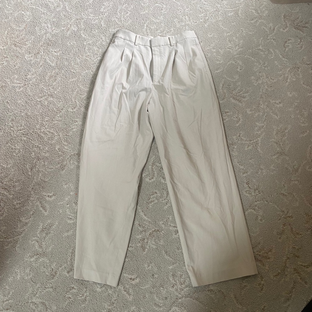 Cream Uniqlo Slacks